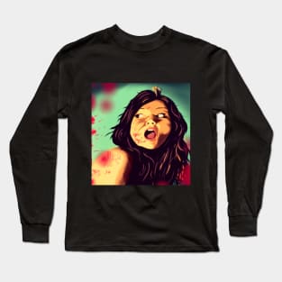 Horror Girl Long Sleeve T-Shirt